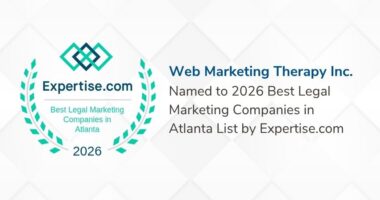 Web Marketing Therapy Inc. Named to 2026 Best Legal Marketing Companies in Atlanta List by Expertise.com